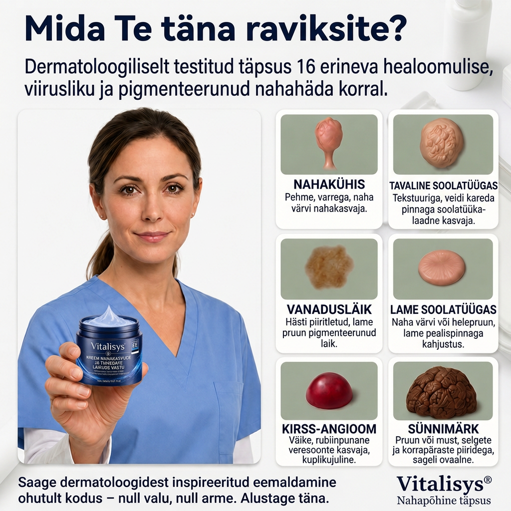👩‍⚕️✈️ Dermatoloogide soovitatud | Vitalisys® 𝟕-𝐩ä𝐞𝐯𝐚𝐧𝐞 𝐤𝐫𝐞𝐞𝐦 𝐧𝐚𝐡𝐚𝐤𝐚𝐬𝐯𝐚𝐣𝐚𝐭𝐞 𝐣𝐚 𝐭ü𝐥𝐢𝐝𝐞 𝐞𝐞𝐦𝐚𝐥𝐝𝐚𝐦𝐢𝐬𝐞𝐤𝐬 (𝐈𝐥𝐦𝐧𝐞 𝐟𝐨𝐫𝐦𝐮𝐥 – 𝐢𝐥𝐦𝐚 𝐚𝐫𝐦𝐢𝐝𝐞𝐭𝐚)🍈）