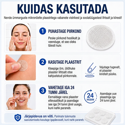 👩‍⚕️🎁Ametlik pood | MURWON®  Mikronõeltega plaastrid täiusliku naha saavutamiseks ja nahavigade eemaldamiseks (nahakasvajate, väikeste nahamoodustiste, tüügaste, sünnimärkide, vanuselaikude ja pigmentatsioonihäirete korral)💡