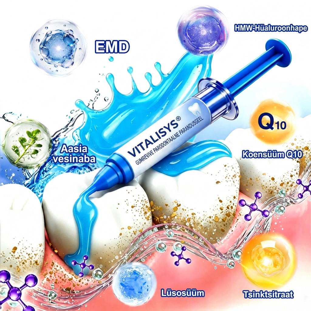 🇪🇪 VITALISYS®🦷 𝑮𝒖𝒎𝑹𝒆𝒗𝒊𝒗𝒆 𝑷𝒂𝒓𝒐𝒅𝒐𝒏𝒕𝒂𝒂𝒍𝒏𝒆 𝒓𝒆𝒈𝒆𝒏𝒆𝒓𝒂𝒕𝒔𝒊𝒐𝒐𝒏𝒊𝒈𝒆𝒆𝒍🍈