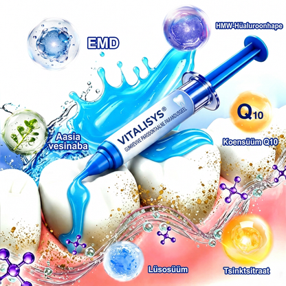 🇪🇪 VITALISYS®🦷 𝑮𝒖𝒎𝑹𝒆𝒗𝒊𝒗𝒆 𝑷𝒂𝒓𝒐𝒅𝒐𝒏𝒕𝒂𝒂𝒍𝒏𝒆 𝒓𝒆𝒈𝒆𝒏𝒆𝒓𝒂𝒕𝒔𝒊𝒐𝒐𝒏𝒊𝒈𝒆𝒆𝒍🍈