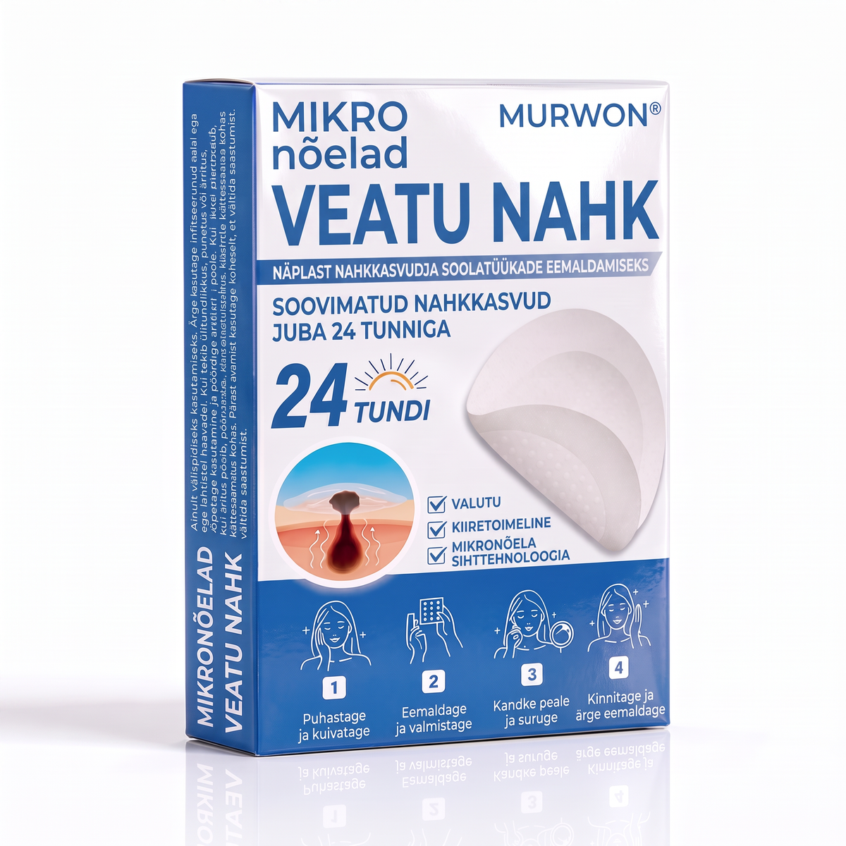 👩‍⚕️🎁Ametlik pood | MURWON®  Mikronõeltega plaastrid täiusliku naha saavutamiseks ja nahavigade eemaldamiseks (nahakasvajate, väikeste nahamoodustiste, tüügaste, sünnimärkide, vanuselaikude ja pigmentatsioonihäirete korral)💡