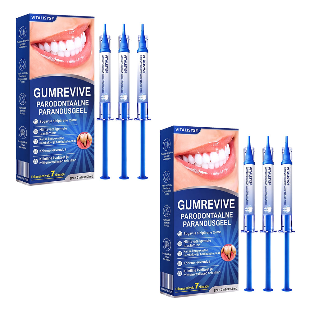 🇪🇪 VITALISYS®🦷 𝑮𝒖𝒎𝑹𝒆𝒗𝒊𝒗𝒆 𝑷𝒂𝒓𝒐𝒅𝒐𝒏𝒕𝒂𝒂𝒍𝒏𝒆 𝒓𝒆𝒈𝒆𝒏𝒆𝒓𝒂𝒕𝒔𝒊𝒐𝒐𝒏𝒊𝒈𝒆𝒆𝒍🍈