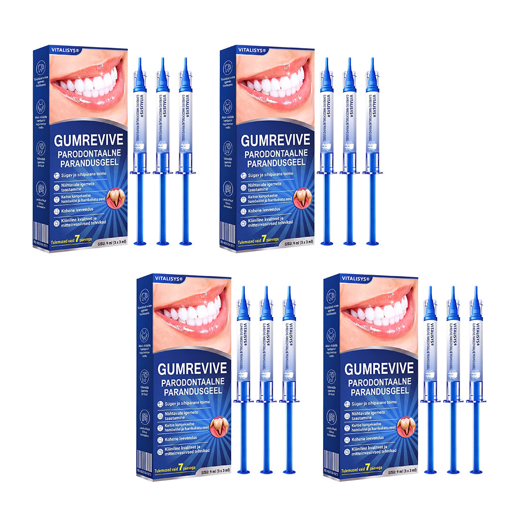 🇪🇪 VITALISYS®🦷 𝑮𝒖𝒎𝑹𝒆𝒗𝒊𝒗𝒆 𝑷𝒂𝒓𝒐𝒅𝒐𝒏𝒕𝒂𝒂𝒍𝒏𝒆 𝒓𝒆𝒈𝒆𝒏𝒆𝒓𝒂𝒕𝒔𝒊𝒐𝒐𝒏𝒊𝒈𝒆𝒆𝒍🍈