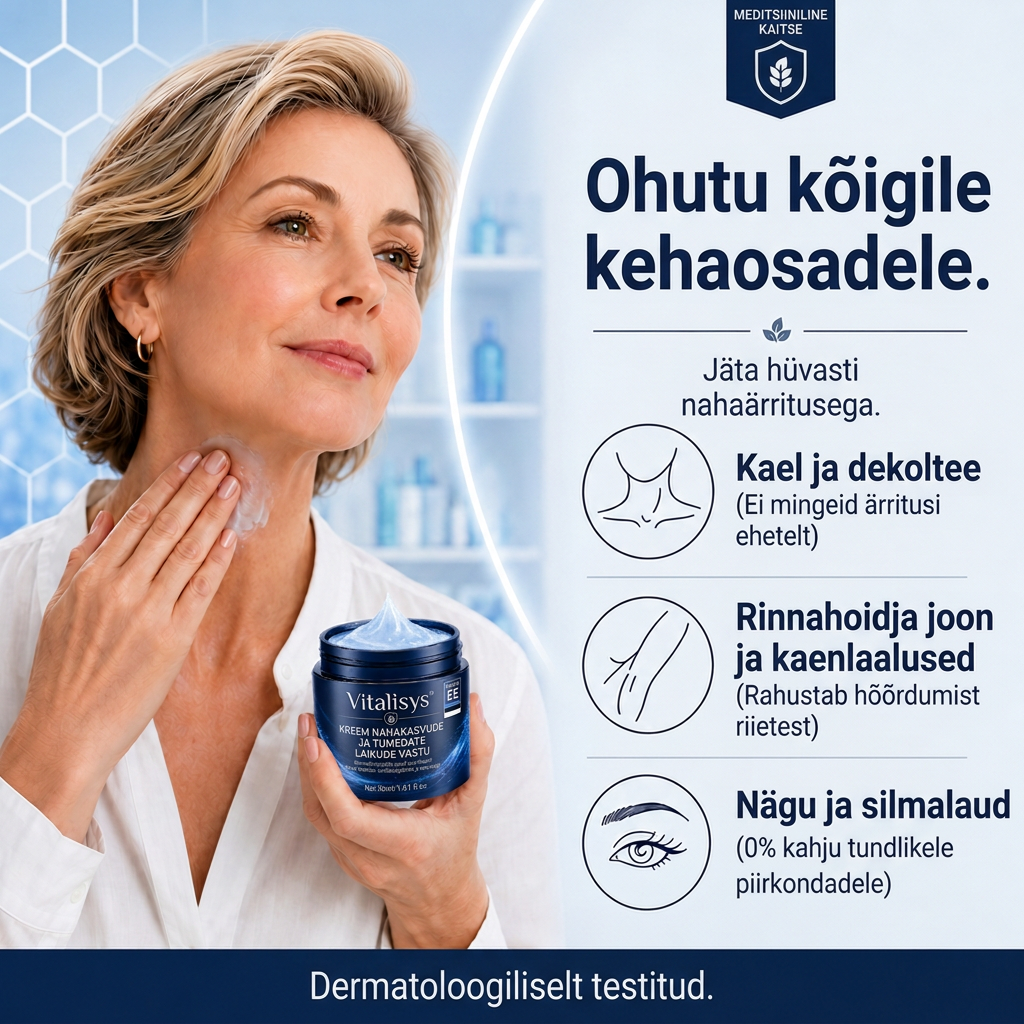 👩‍⚕️✈️ Dermatoloogide soovitatud | Vitalisys® 𝟕-𝐩ä𝐞𝐯𝐚𝐧𝐞 𝐤𝐫𝐞𝐞𝐦 𝐧𝐚𝐡𝐚𝐤𝐚𝐬𝐯𝐚𝐣𝐚𝐭𝐞 𝐣𝐚 𝐭ü𝐥𝐢𝐝𝐞 𝐞𝐞𝐦𝐚𝐥𝐝𝐚𝐦𝐢𝐬𝐞𝐤𝐬 (𝐈𝐥𝐦𝐧𝐞 𝐟𝐨𝐫𝐦𝐮𝐥 – 𝐢𝐥𝐦𝐚 𝐚𝐫𝐦𝐢𝐝𝐞𝐭𝐚)🍈）