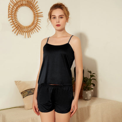 Dames zomerpyjama • Korte pyjama-set • Nachtkleding • Comfortabel • T-shirt & korte broek met korte mouwen • Loungewear